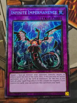 Yugioh - Infinite Impermanence MP25-EN032 Starlight Rare Mega Pack 2025 NM - Image 1