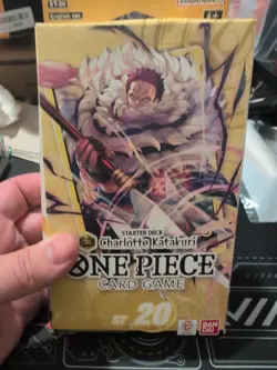 One Piece Charlotte Katakuri Starter Deck ST20 YELLOW English Factory Sealed - Image 1