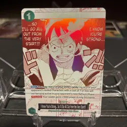 Monkey D. Luffy - OP13-040 - Treasure Campaign Promo - One Piece English - Image 1