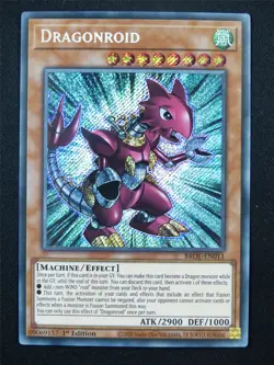 Dragonroid BROL Secret Rare - 1st ed Yugioh Card #14S - Image 1