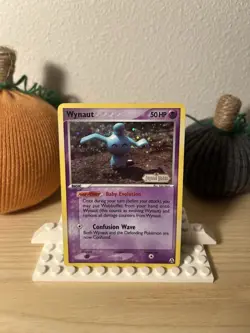 Pokemon TCG Wynaut EX Legend Maker 71/92 Reverse Holo Card - Image 1