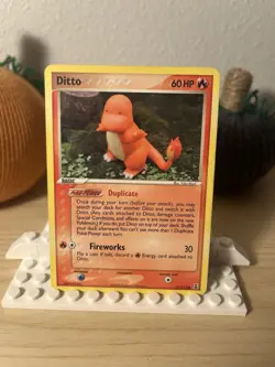 Pokemon TCG Ditto Delta Species 61/113 Regular Charmander Card - Image 1
