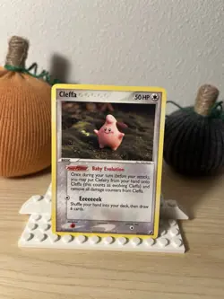 Pokemon TCG Cleffa EX Unseen Forces Regular Rare Card 21/115 - Image 1