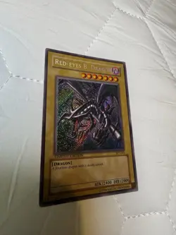 Yu-Gi-Oh! Red-Eyes B. Dragon Limited Edition Secret Rare Card BPT-005 - Image 1