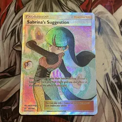 Sabrina's Suggestion 181/181 Team Up Full Art Pokemon Card Near Mint / Excellent - Image 1