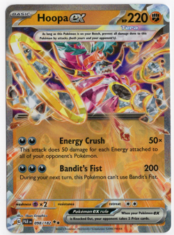 Hoopa ex 098/182 Paradox Rift Holo Pokemon Card - Image 1