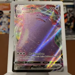 Pokemon TCG Ditto VMAX Shining Fates Holo Ultra Rare Card 051/072 NM - Image 2
