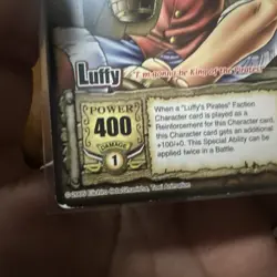 Monkey D. Luffy PR001 Shonen Jump Promo Card (1st English One Piece Card) 2005 - Image 2