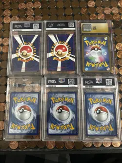 Pokemon TCG Graded Card Lot Set of 6 NM/M PSA CGC Charizard, Lapras, Clefairy Et - Image 2