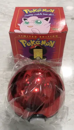 Pokemon Pokeball #39 Jigglypuff Factory Sealed 1999 23K Gold Plated Trading Card - Image 1