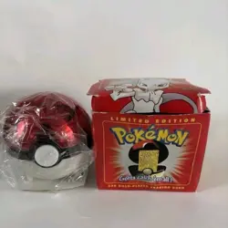 1999 Vintage Pokemon Burger King 23k Gold Card Set 5/6 MINT SEALED IN PLASTIC - Image 2