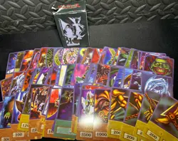 Yugioh Anime Style 100 Card Deck - Seto Kaiba Blue Eyes, Pot Of Greed , Exodia - Image 1