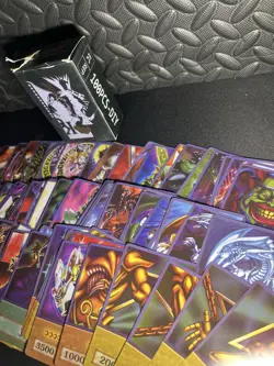 Yugioh Anime Style 100 Card Deck - Seto Kaiba Blue Eyes, Pot Of Greed , Exodia - Image 2