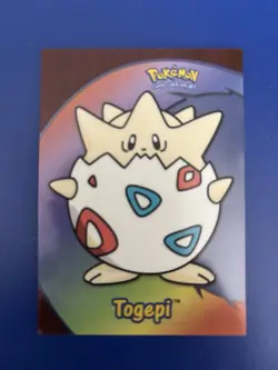2000 TOPPS POKEMON TV ANIMATION CLEAR CARDS PC8 TOGEPI - Image 2