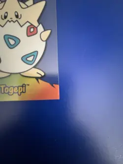 2000 TOPPS POKEMON TV ANIMATION CLEAR CARDS PC8 TOGEPI - Image 3