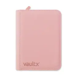 Vault X Just Pink 4-Pocket Exo-Tec Zip Binder - 160 Cards - BRAND NEW IN BOX - Image 1