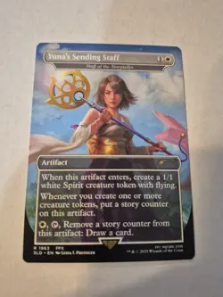 Yuna's Sending Staff - Staff of the Storyteller Secret Lair Drop Regular - Image 1