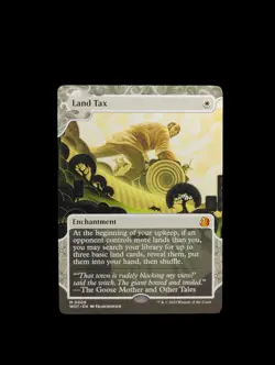 MTG Land Tax 0009 Wilds Of Eldraine Enchanting Tales Regular Finish - Image 1