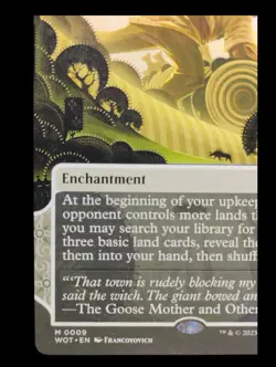 MTG Land Tax 0009 Wilds Of Eldraine Enchanting Tales Regular Finish - Image 3