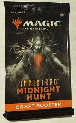 Magic The Gathering Innistrad Midnight Hunt 1 Set Booster 6 Draft Booster Packs - Image 4