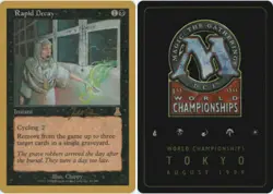 Rapid Decay Jakub Slemr World Championships 1999 Played MTG Magic DNA GAMES - Image 1