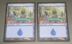 2x Island (287) Light Play MTG Magic - Kid Icarus - Image 1