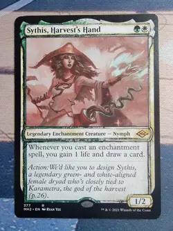 Sythis, Harvest's Hand [Near Mint] Showcase Art {Modern Horizons 2} MTG - Image 1