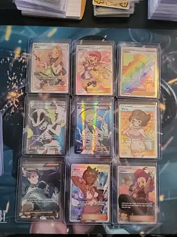 Mega Pokemon Card Rare Card Lot Including Expensive Cards Gx, SIR, TG, IR, FA, + - Image 1