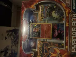 Pokemon XY Flashfire Sealed Pyroar Collection Box 3 Boosters + 3 Holo Foils 2014 - Image 5