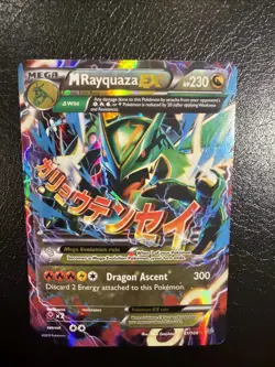 #2 M Rayquaza EX 61/108 XY Roaring Skies 2015 Holo Rare Pokemon Card TCG HP - Image 4