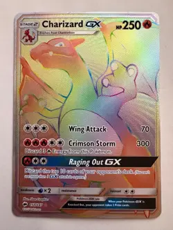 Charizard GX - 150/147 - Pokemon Burning Shadows Sun & Moon Secret Rare Card LP - Image 1