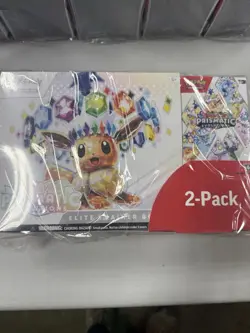 Qty. 1 Pokemon Prismatic Evolutions ETB & Booster Bundle - Costco - NEW & SEALED - Image 2