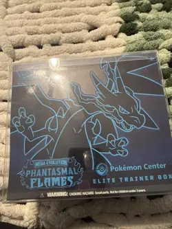 Pokemon TCG Phantasmal Flames Elite Trainer Box ETB Pokemon Center PKC Sealed - Image 1