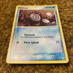 Poliwag 67/115 Unseen Forces Stamped Reverse Holo Pokemon - Image 3