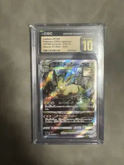 Leafeon VSTAR 210/172 SAR VSTAR Universe s12a Pokemon TCG CGC Pristine 10 - Image 1