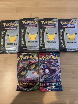 Pokemon TCG Celebrations booster packs ( - Image 1