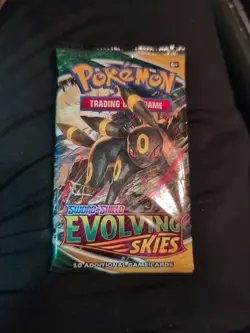 Pokemon TCG Sword & Shield Evolving Skies Booster Pack- Umbreon Art SEALED - Image 1