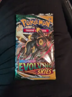Pokemon TCG Sword & Shield Evolving Skies Booster Pack- Umbreon Art SEALED - Image 2