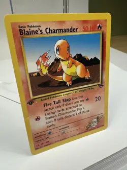 Blaine's Charmander [1st Edition] #60 - Pokemon Gym Challenge - Image 2