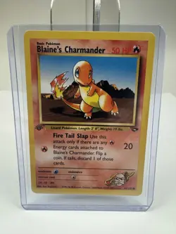 Blaine's Charmander [1st Edition] #60 - Pokemon Gym Challenge - Image 5