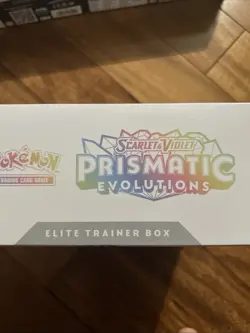 Pokemon TCG Scarlet Violet Prismatic Evolutions Elite Trainer Box ETB New Sealed - Image 3