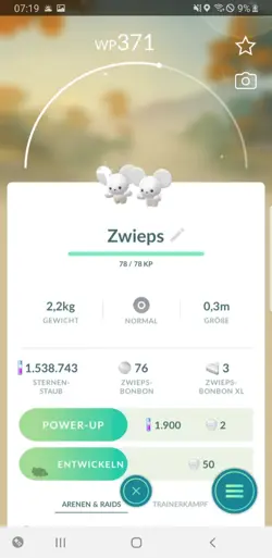 Pokemon Go Shiny Tandemaus - Schillernd - Pokemon Go Shiny Zwieps - Image 1