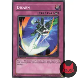 Yugioh Disarm GLAS-EN071 Common 1st Edition NM - Image 1