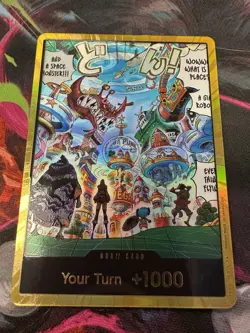 One Piece English TCG Egghead Gold DON!! OP14 The Azure Sea's Seven - Image 1