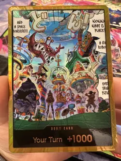 One Piece English TCG Egghead Gold DON!! OP14 The Azure Sea's Seven - Image 2