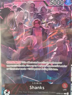 One Piece TCG Shanks OP09-001 2nd Anniversary Set BGS 9.5 Gem Mint - Image 2