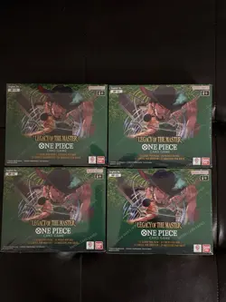 One Piece TCG Legacy of the Master OP-12 Booster Box (English) New & Sealed X4 - Image 1