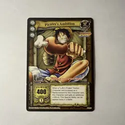 One Piece CCG The Quest Begins Pirate’s Ambition Luffy PR001 Shonen Jump Promo - Image 2