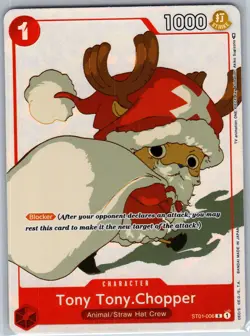 Tony Tony.Chopper (Gift Collection 2023) C One Piece Promotion Cards ST01-006 NM - Image 1