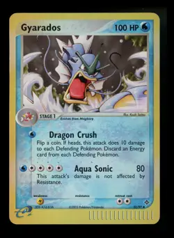 Gyarados 32/97 EX Dragon 2003 Reverse Holo Pokemon Card TCG - Image 1